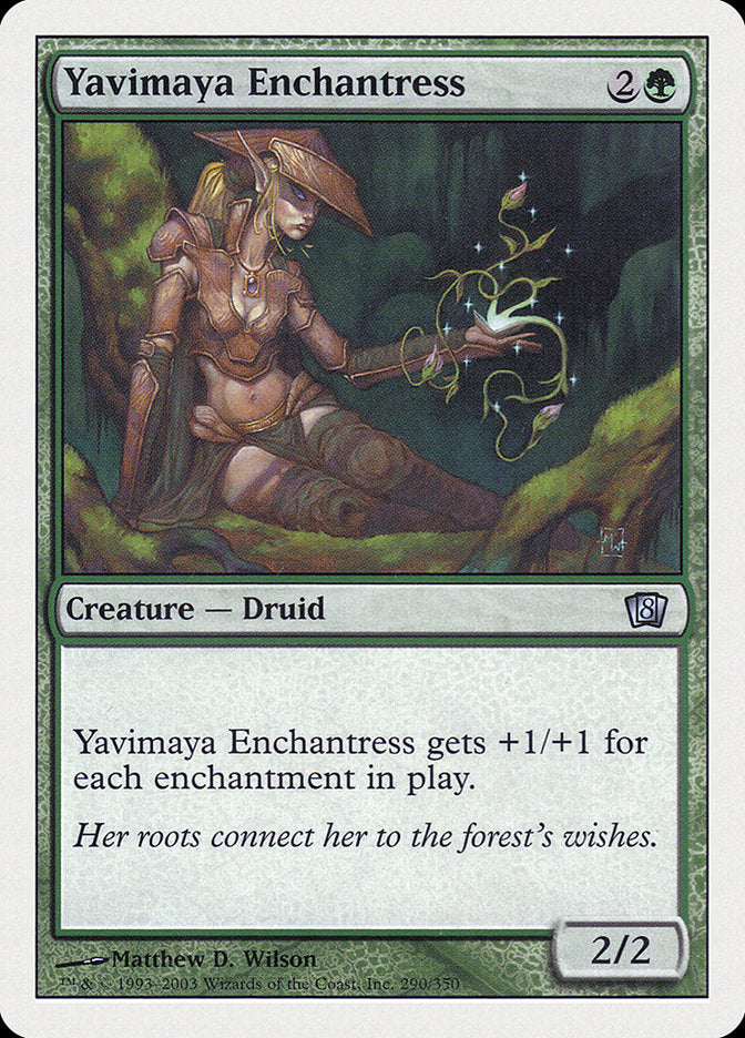 Yavimaya Enchantress [Eighth Edition] | Card Citadel