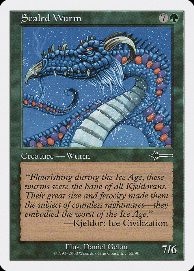 Scaled Wurm [Beatdown Box Set] | Card Citadel