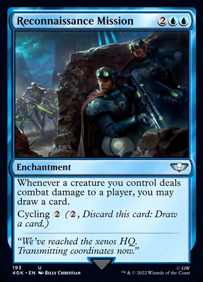 Reconnaissance Mission (Surge Foil) [Universes Beyond: Warhammer 40,000] | Card Citadel