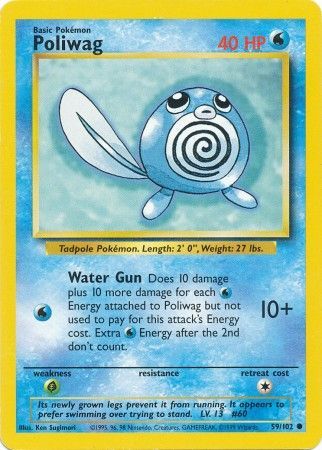 Poliwag (59/102) [Base Set Unlimited] | Card Citadel