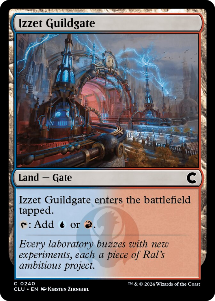 Izzet Guildgate [Ravnica: Clue Edition] | Card Citadel