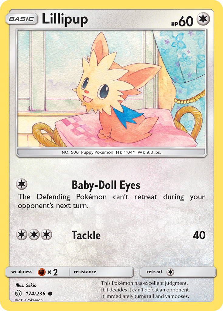 Lillipup (174/236) [Sun & Moon: Cosmic Eclipse] | Card Citadel