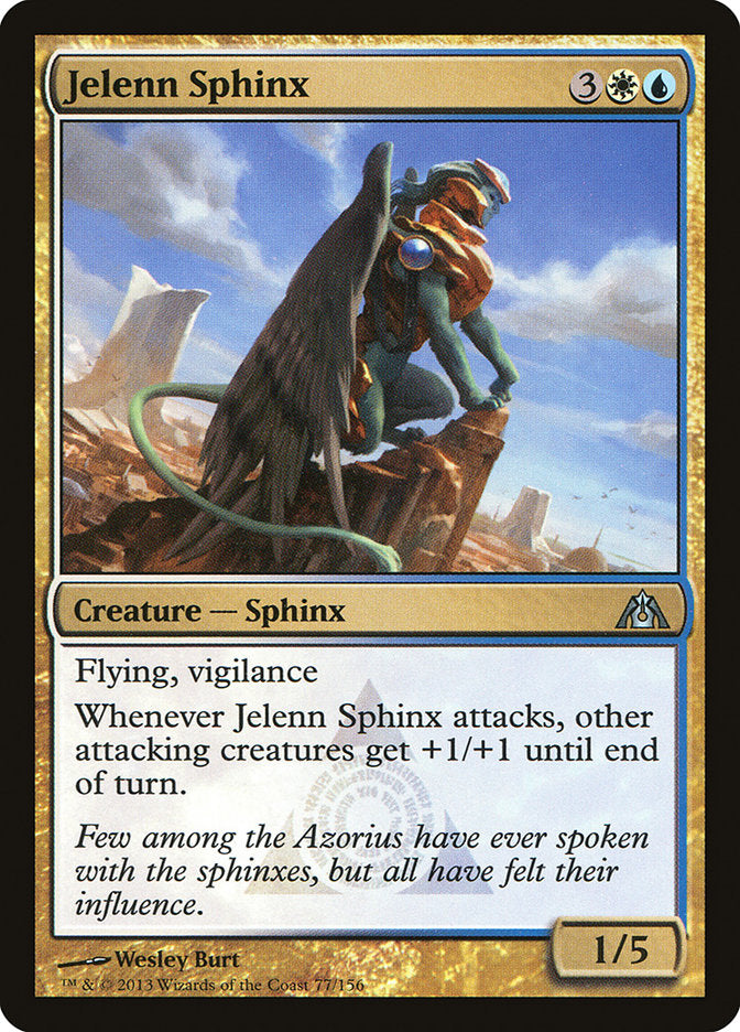Jelenn Sphinx [Dragon's Maze] | Card Citadel