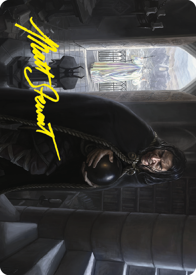 Grima, Saruman's Footman Art Card (Gold-Stamped Signature) [The Lord of the Rings: Tales of Middle-earth Art Series] | Card Citadel