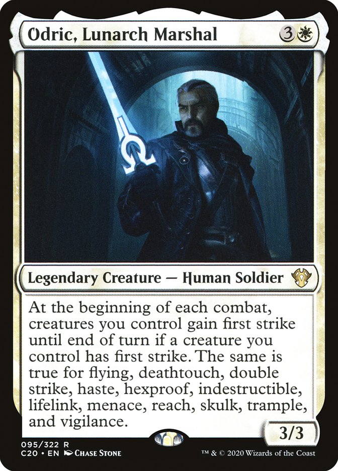 Odric, Lunarch Marshal [Commander 2020] | Card Citadel