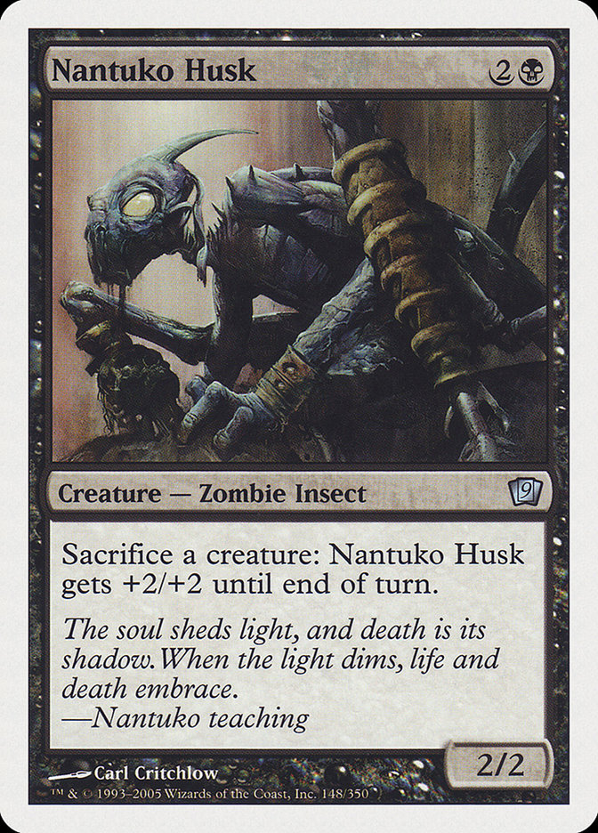 Nantuko Husk [Ninth Edition] | Card Citadel