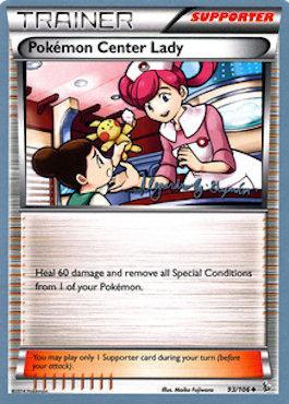 Pokemon Center Lady (93/106) (Primal Groudon - Alejandro Ng-Guzman) [World Championships 2015] | Card Citadel