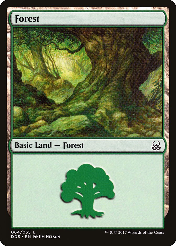 Forest (64) [Duel Decks: Mind vs. Might] | Card Citadel