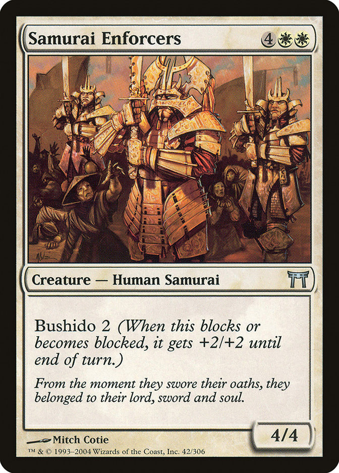 Samurai Enforcers [Champions of Kamigawa] | Card Citadel