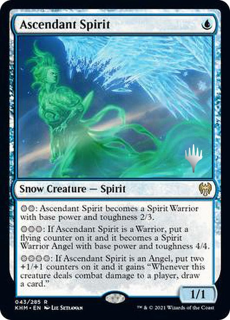 Ascendant Spirit [Kaldheim Promo Pack] | Card Citadel