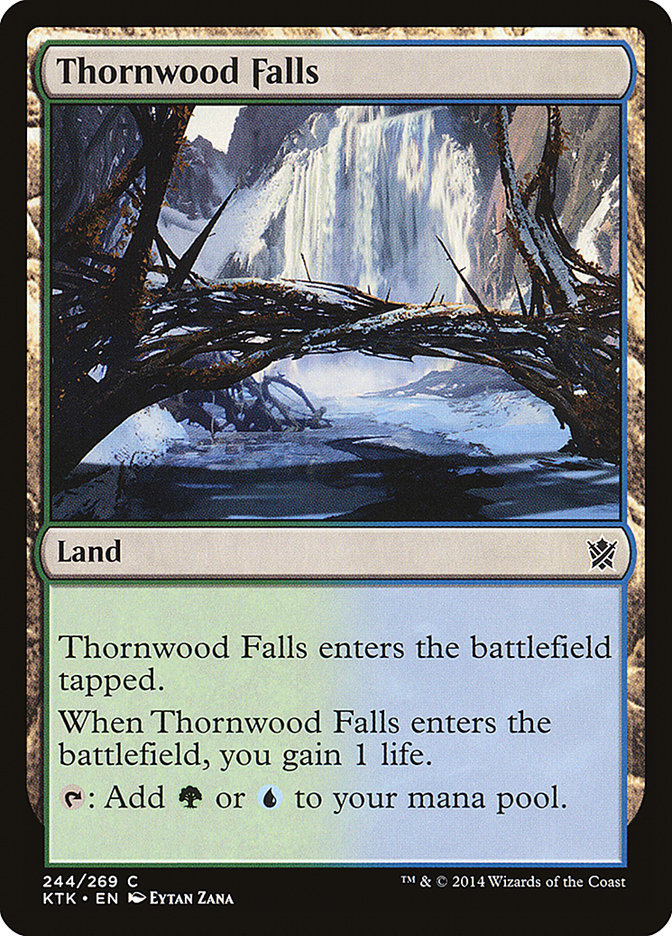 Thornwood Falls [Khans of Tarkir] | Card Citadel