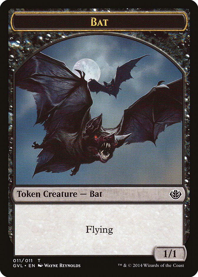 Bat Token (Garruk vs. Liliana) [Duel Decks Anthology Tokens] | Card Citadel