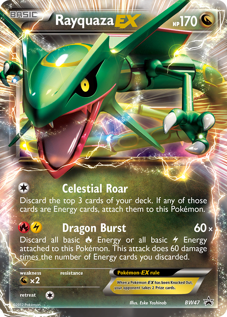 Rayquaza EX (BW47) [Black & White: Black Star Promos] | Card Citadel