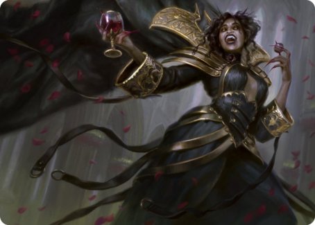 Bloodcrazed Socialite Art Card [Innistrad: Crimson Vow Art Series] | Card Citadel
