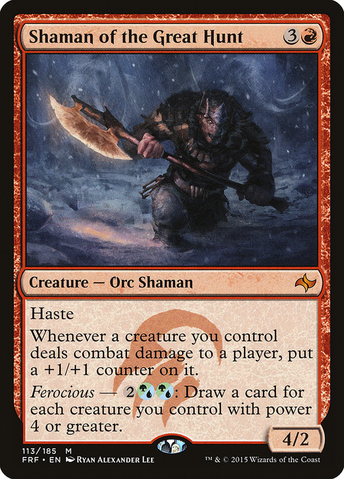 Shaman of the Great Hunt [Fate Reforged] | Card Citadel