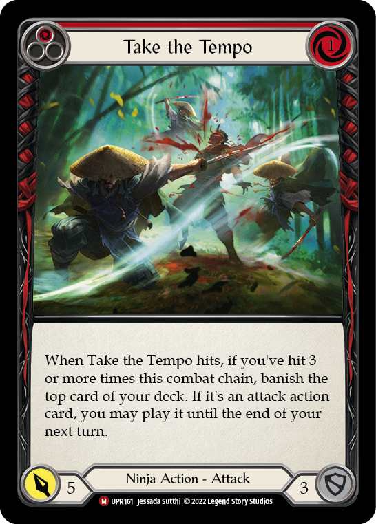 Take the Tempo [UPR161] (Uprising)  Rainbow Foil | Card Citadel