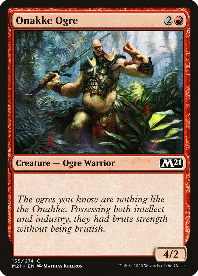 Onakke Ogre [Core Set 2021] | Card Citadel