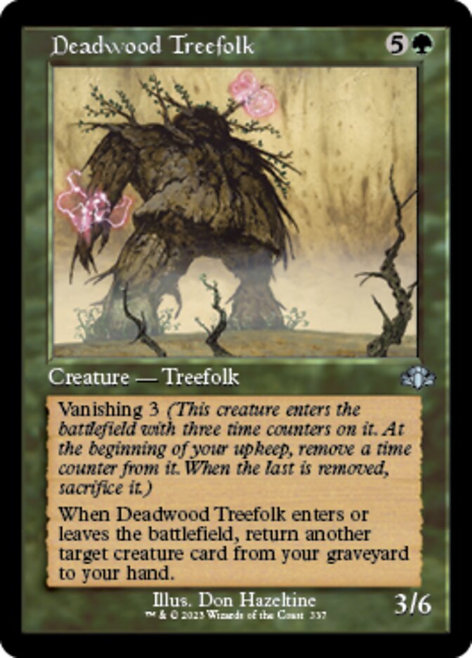 Deadwood Treefolk (Retro) [Dominaria Remastered] | Card Citadel