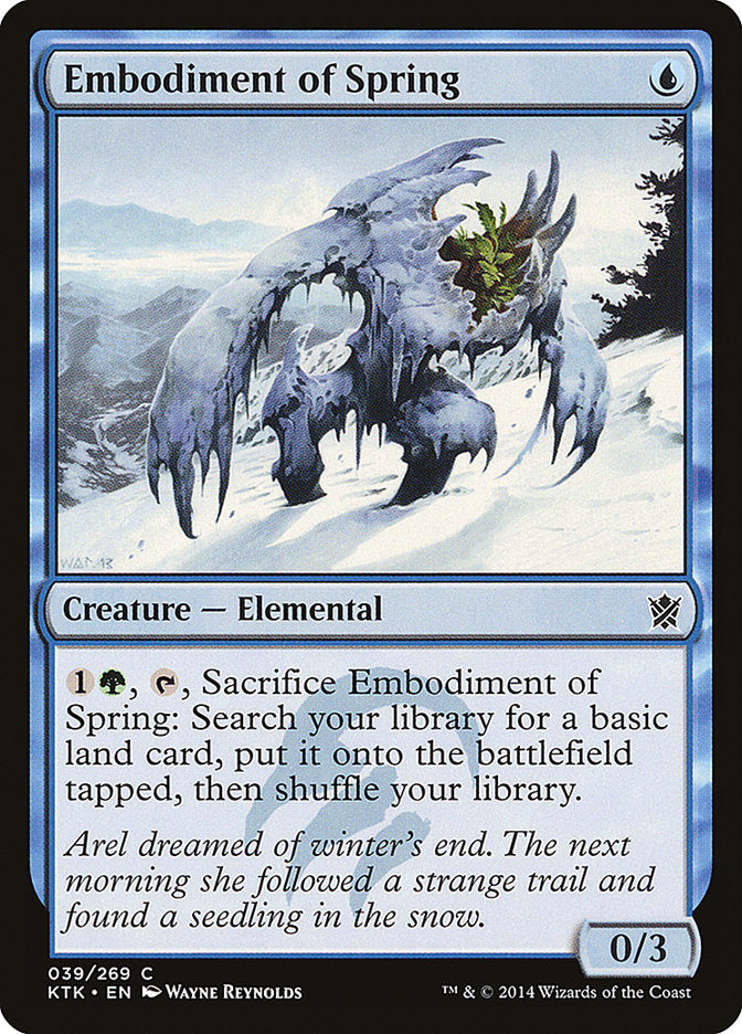 Embodiment of Spring [Khans of Tarkir] | Card Citadel