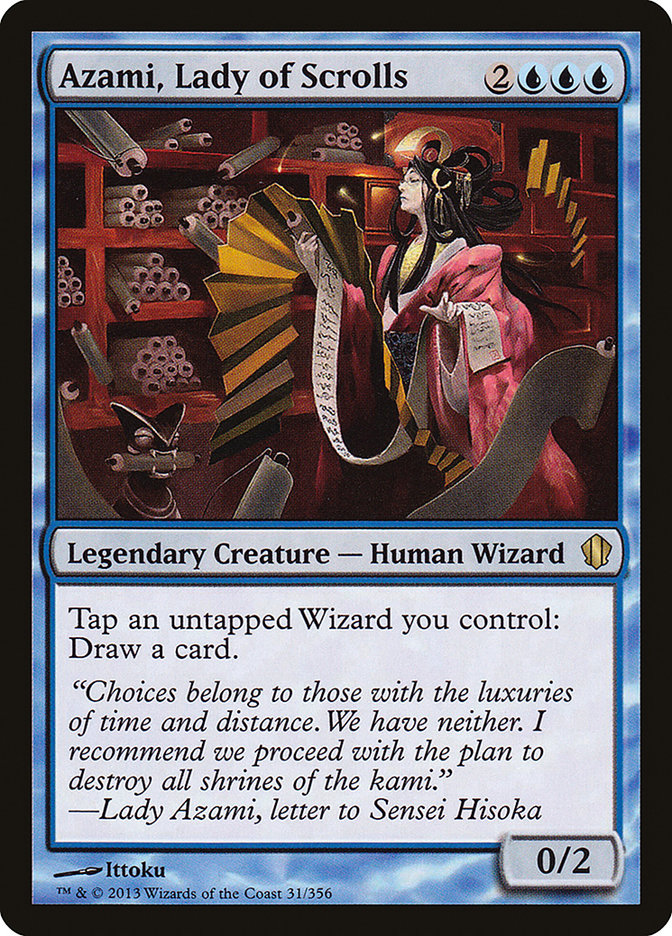 Azami, Lady of Scrolls [Commander 2013] | Card Citadel