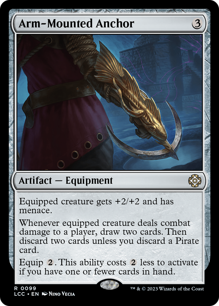 Arm-Mounted Anchor [The Lost Caverns of Ixalan Commander] | Card Citadel