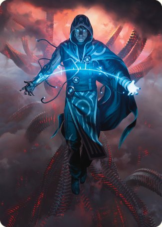 Jace, the Perfected Mind Art Card [Phyrexia: All Will Be One Art Series] | Card Citadel