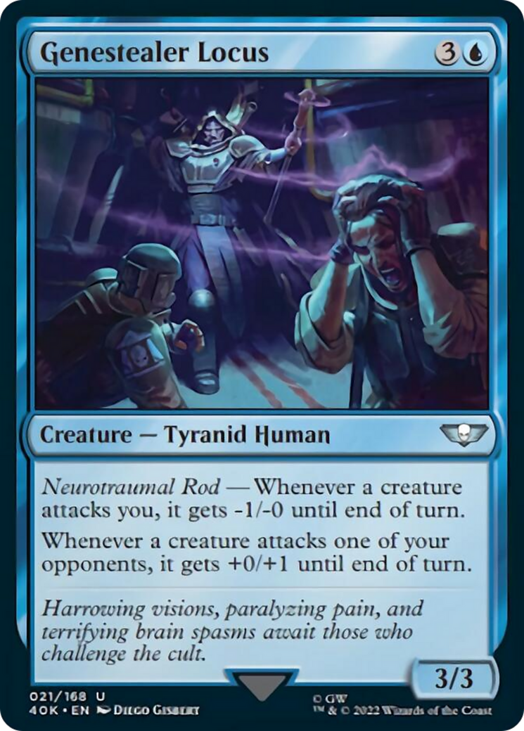 Genestealer Locus (Surge Foil) [Universes Beyond: Warhammer 40,000] | Card Citadel