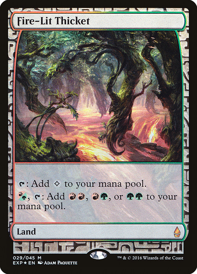 Fire-Lit Thicket [Zendikar Expeditions] | Card Citadel