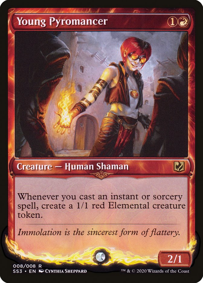 Young Pyromancer [Signature Spellbook: Chandra] | Card Citadel