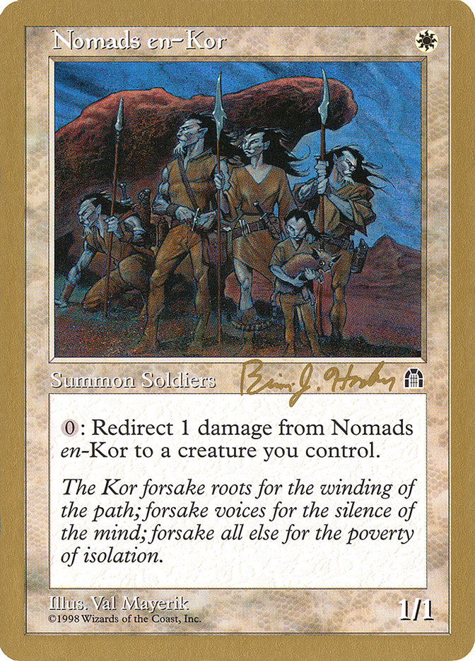 Nomads en-Kor (Brian Hacker) [World Championship Decks 1998] | Card Citadel