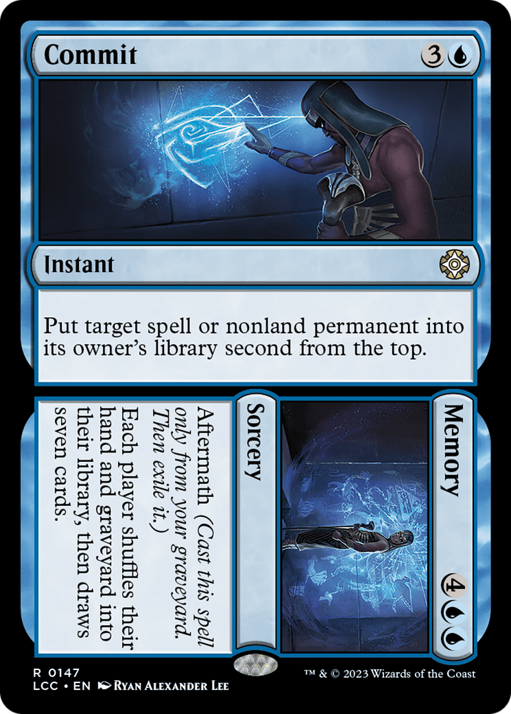 Commit // Memory [The Lost Caverns of Ixalan Commander] | Card Citadel