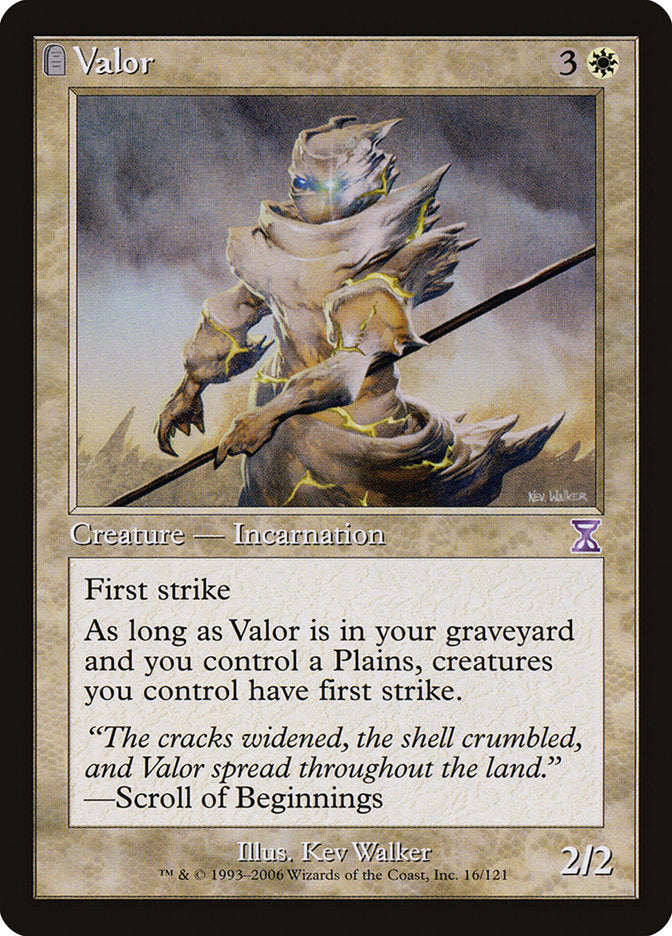 Valor [Time Spiral Timeshifted] | Card Citadel