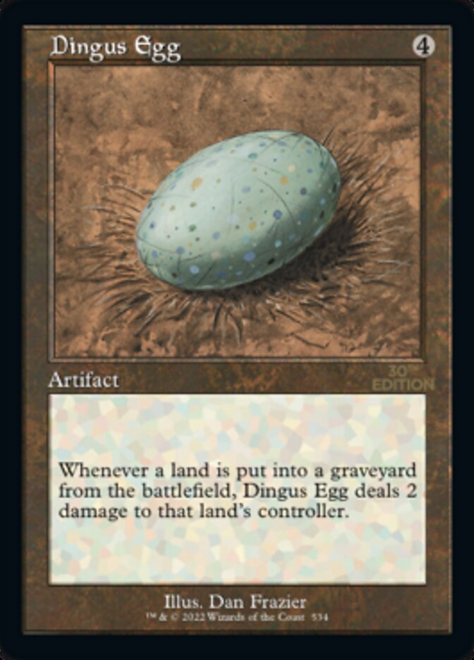 Dingus Egg (Retro) [30th Anniversary Edition] | Card Citadel