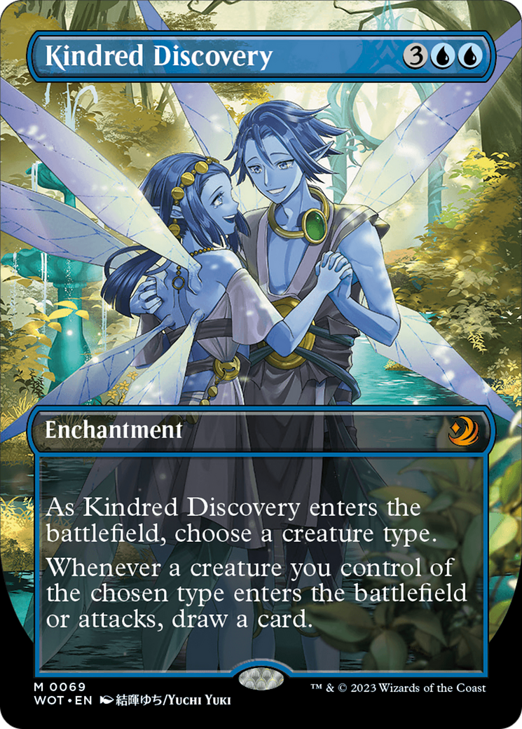 Kindred Discovery (Anime Borderless) [Wilds of Eldraine: Enchanting Tales] | Card Citadel