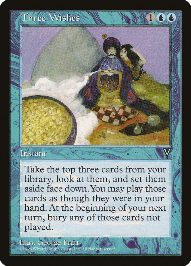 Three Wishes [Visions] | Card Citadel