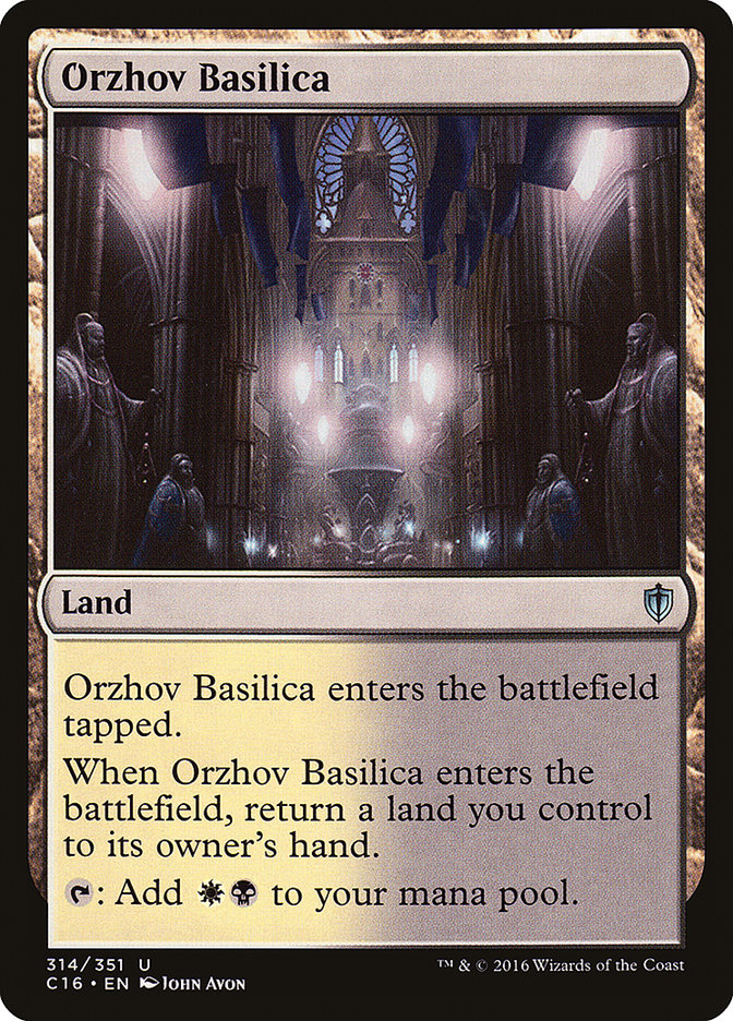 Orzhov Basilica [Commander 2016] | Card Citadel