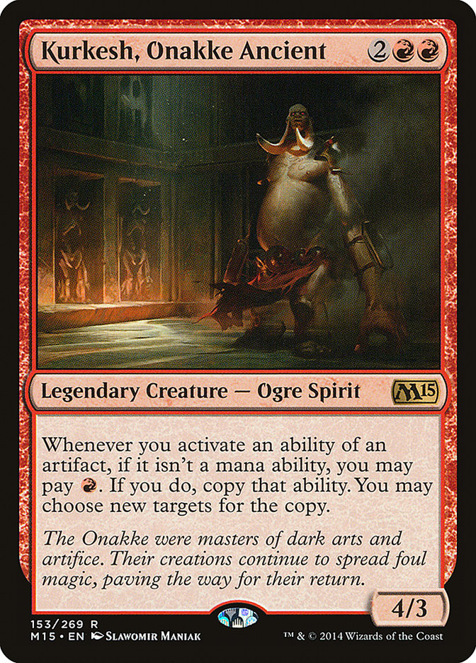 Kurkesh, Onakke Ancient [Magic 2015] | Card Citadel