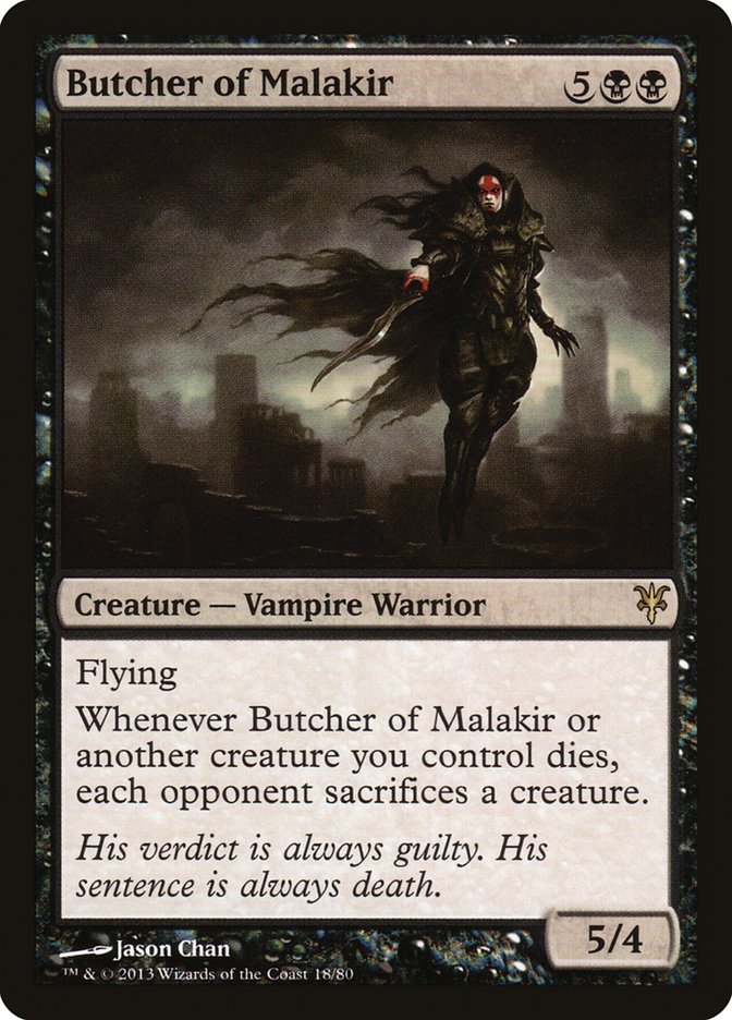 Butcher of Malakir [Duel Decks: Sorin vs. Tibalt] | Card Citadel