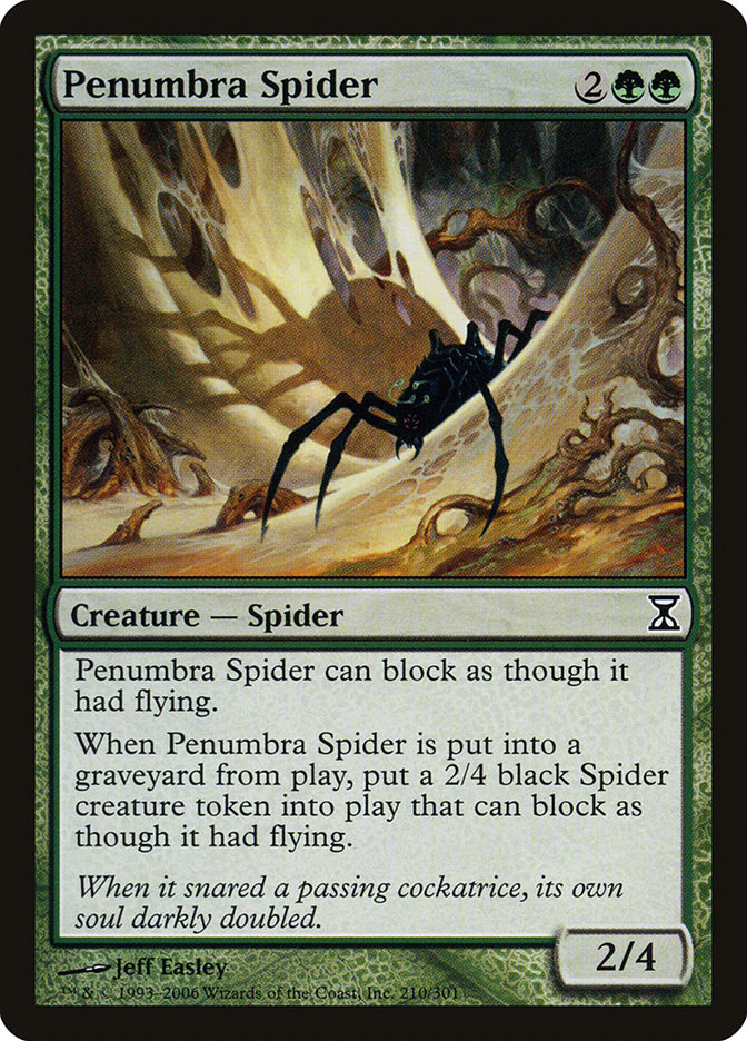 Penumbra Spider [Time Spiral] | Card Citadel