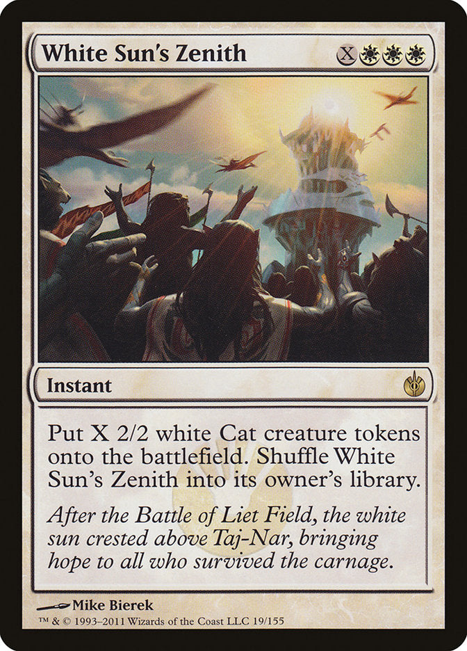 White Sun's Zenith [Mirrodin Besieged] | Card Citadel