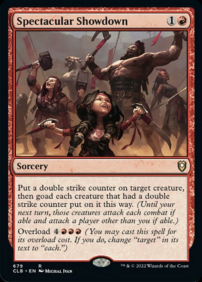 Spectacular Showdown [Commander Legends: Battle for Baldur's Gate] | Card Citadel