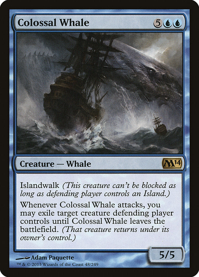 Colossal Whale [Magic 2014] | Card Citadel