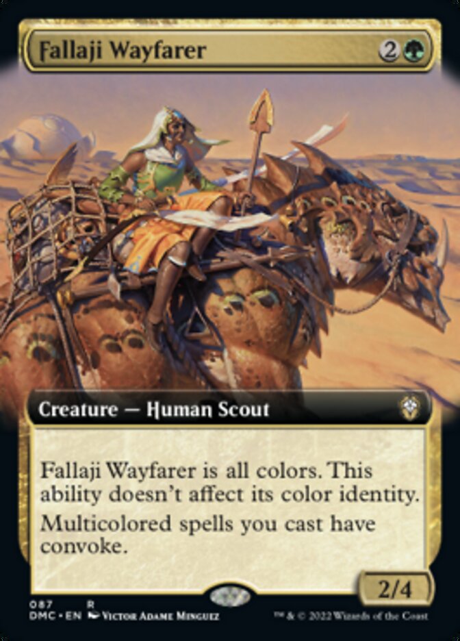 Fallaji Wayfarer (Extended Art) [Dominaria United Commander] | Card Citadel