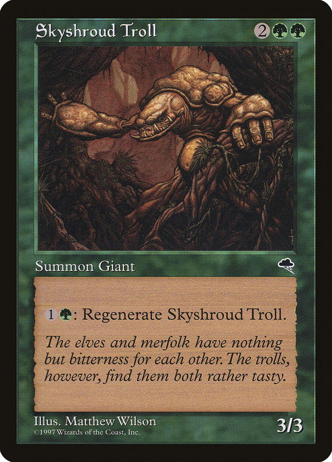 Skyshroud Troll [Tempest] | Card Citadel