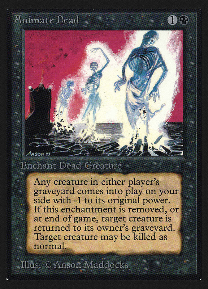 Animate Dead (IE) [Intl. Collectors’ Edition] | Card Citadel