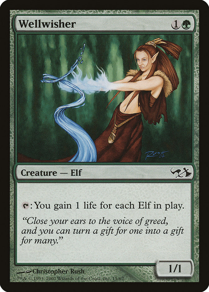 Wellwisher [Duel Decks: Elves vs. Goblins] | Card Citadel