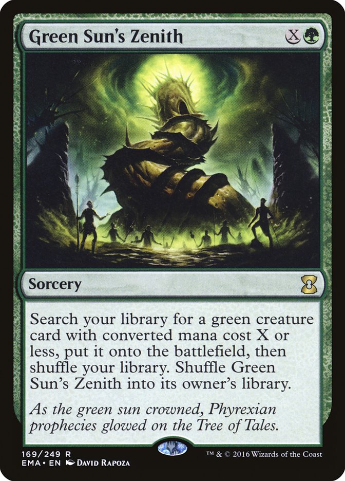 Green Sun's Zenith [Eternal Masters] | Card Citadel