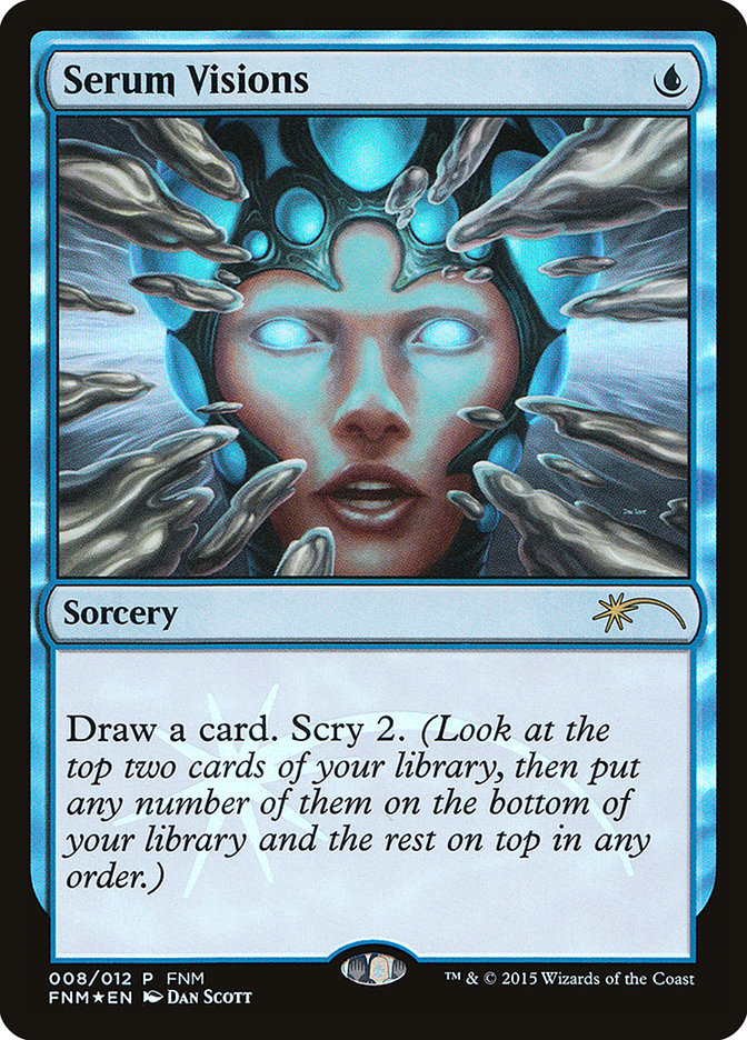 Serum Visions [Friday Night Magic 2015] | Card Citadel