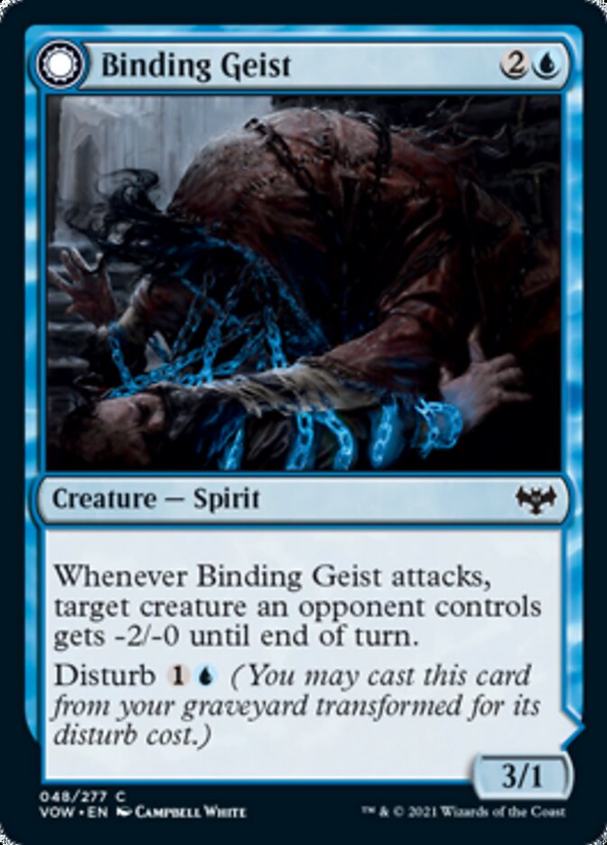 Binding Geist // Spectral Binding [Innistrad: Crimson Vow] | Card Citadel