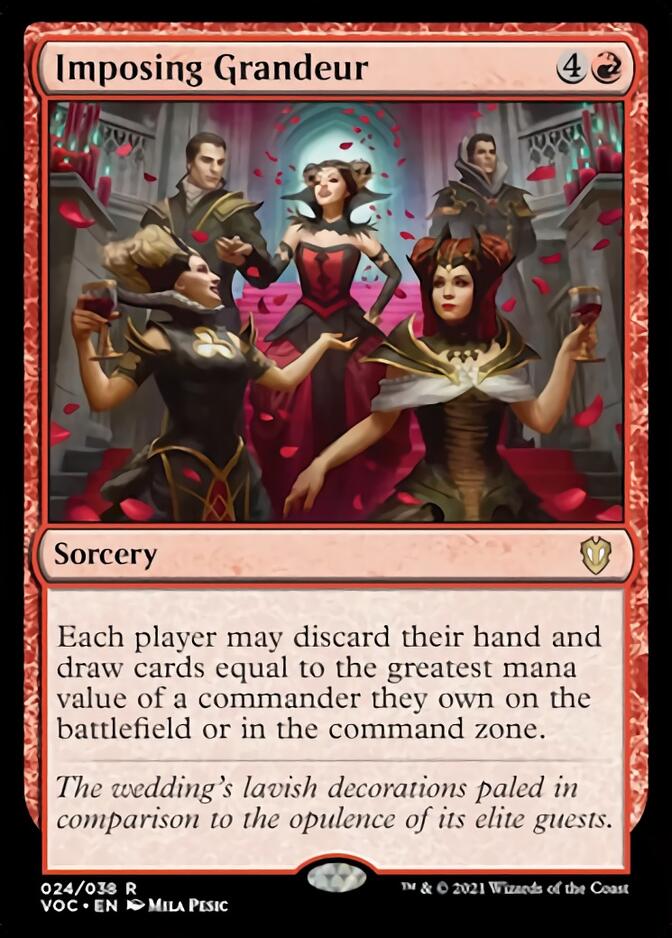 Imposing Grandeur [Innistrad: Crimson Vow Commander] | Card Citadel